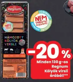 Interspar Regnum kölyök virsli ajánlat