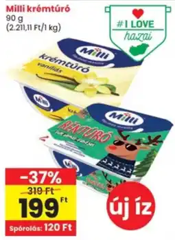 Interspar Milli krémtúró ajánlat