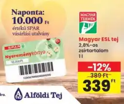 Interspar Magyar esl tej ajánlat