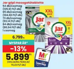 Interspar Jar gépi mosogatótabletta ajánlat