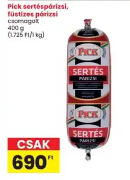Interspar Pick sertés párizsi ajánlat
