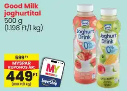 Spar Good Milk joghurtital ajánlat