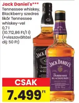 Spar jack daniels tennessee whiskey ajánlat