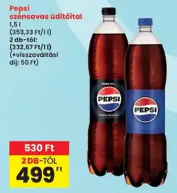 Interspar Pepsi szénsavas üdítőital ajánlat