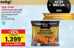 Spar Ripp-Ropp rántott gouda sajt ajánlat