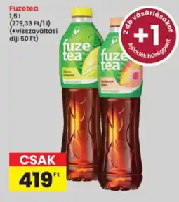 Interspar fuze tea ajánlat