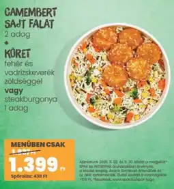 Interspar Camembert sajt falat ajánlat