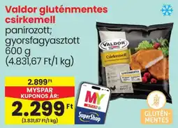 Spar Valdor csirkemell ajánlat