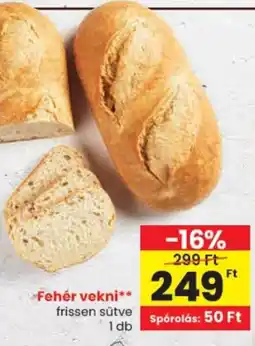 Spar Fehér vekni ajánlat