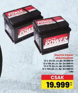 Interspar electric power akkumulátor ajánlat