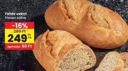 Interspar Fehér vekni frissen sütve ajánlat