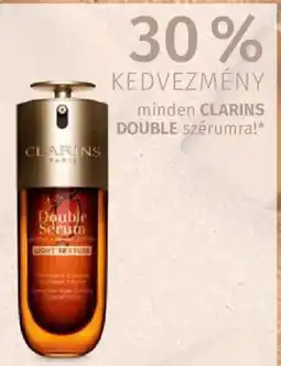 Müller Clarins double szérum ajánlat