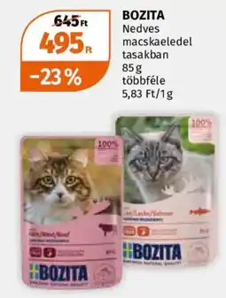 Müller Bozita nedves macskaeledel ajánlat