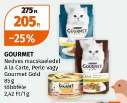 Müller Gourmet nedves macskaeledel ajánlat