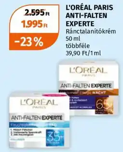 Müller L'oreal paris anti-falten experte ajánlat