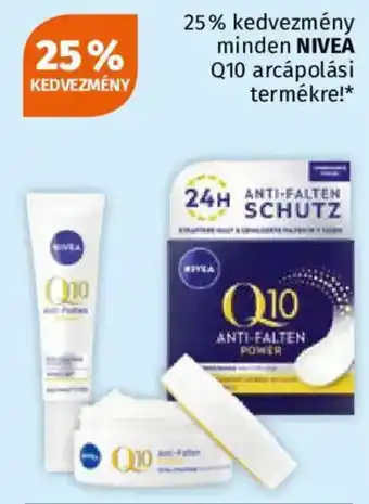 Nivea Q10 arcápolási termék
