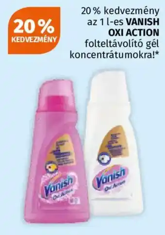 Vanish oxi action folteltavolito gel
