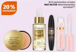Müller Max Factor dekorkozmetikai termék ajánlat