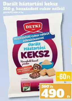 Family Diszkont Detki darált háztartási keksz ajánlat