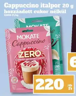 Family Diszkont Mokate Cappuccino italpor ajánlat