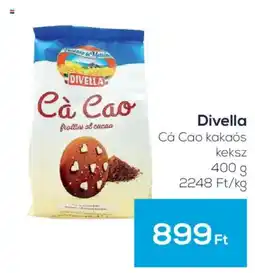 GRoby Divella Cá Cao kakaós keksz ajánlat