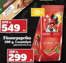 Family Diszkont Fűszerpaprika , I.osztályú ajánlat