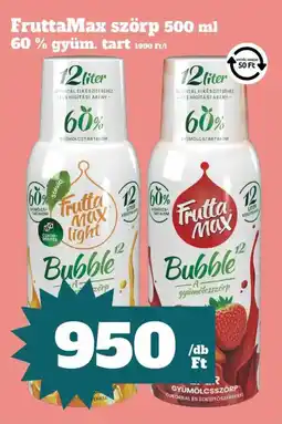 Family Diszkont FruttaMax szörp ajánlat