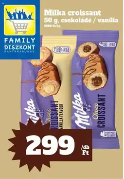 Family Diszkont Milka croissant ajánlat