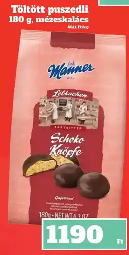 Family Diszkont Manne Töltött puszedli ajánlat