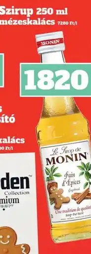 Family Diszkont Monin Szirup ajánlat