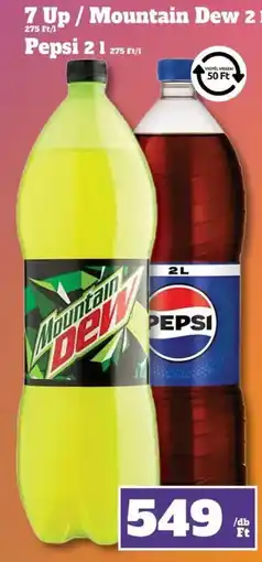 Family Diszkont 7up mountain dew pepsi ajánlat