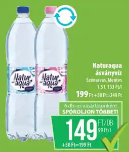 Coop Naturaqua ásványvíz ajánlat