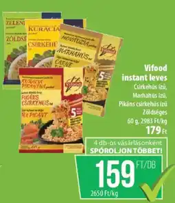 Coop Vifood instant leves ajánlat