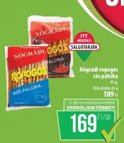 Coop Nógrádi ropogós sós pálca ajánlat