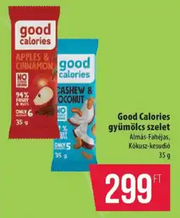 Coop Good Calories gyümölcs szelet ajánlat