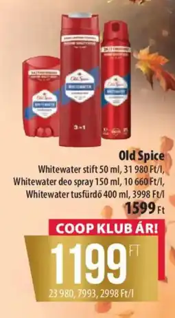 Coop Old Spice Whitewater ajánlat
