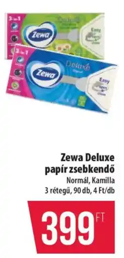 Coop Zewa papír zsebkendő ajánlat
