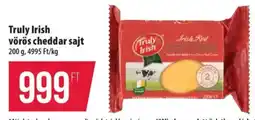 Coop Truly Irish vörös cheddar sajt ajánlat