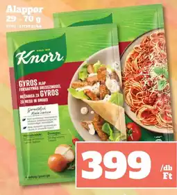 Family Diszkont Knorr gyros alap ajánlat