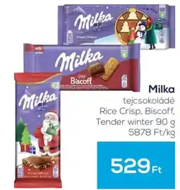 GRoby Milka tejcsokoládé ajánlat