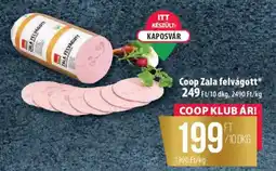 Coop Coop zala felvágott ajánlat