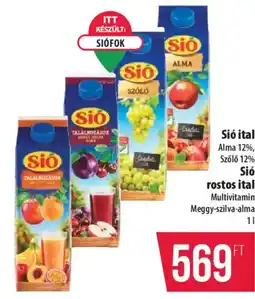 Coop Sió ital ajánlat