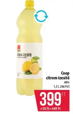 Coop Coop citrom ízesítő ajánlat
