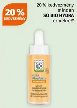 Müller So Bio hydra aloe vera vitamin c sérum ajánlat