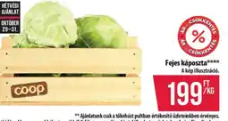 Coop Coop fejes káposzta ajánlat