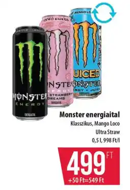 Coop Monster energiaital ajánlat