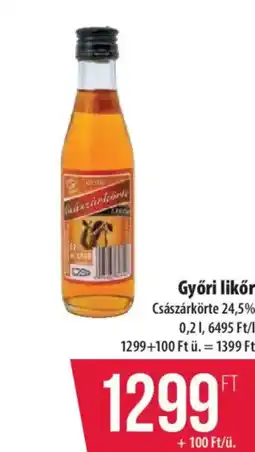 Coop Győri likőr ajánlat
