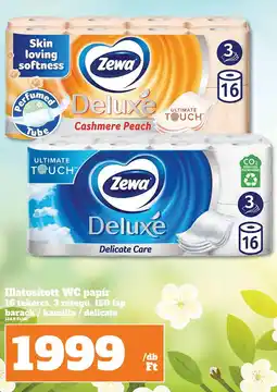 Family Diszkont Zewa deluxe illatosított wc papír ajánlat