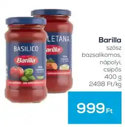 GRoby Barilla szósz ajánlat