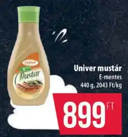 Coop Univer mustár ajánlat